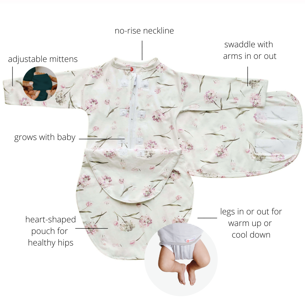 Long Sleeve Starter Baby Swaddle embe