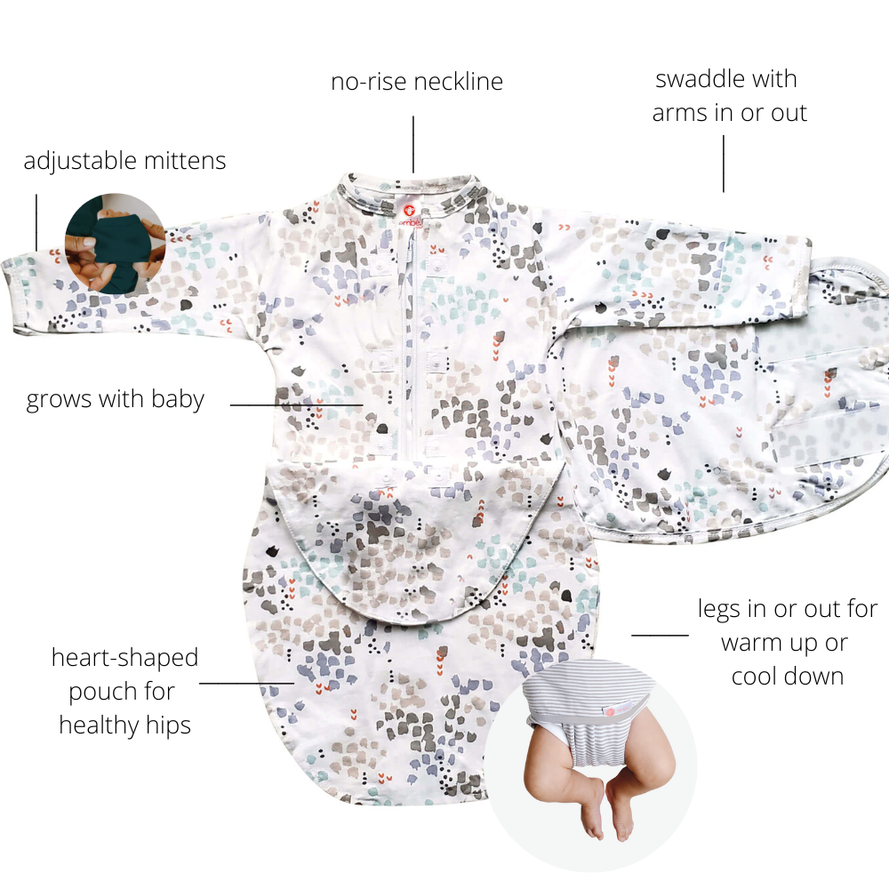 Long Sleeve Starter Baby Swaddle embe