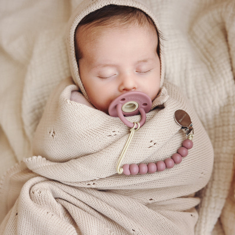 Lulababe 2-Tone Baby Pacifier – Soft & Safe Comfort by Bleu La La