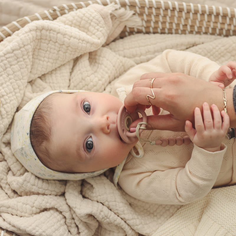 Lulababe 2-Tone Baby Pacifier – Soft & Safe Comfort by Bleu La La