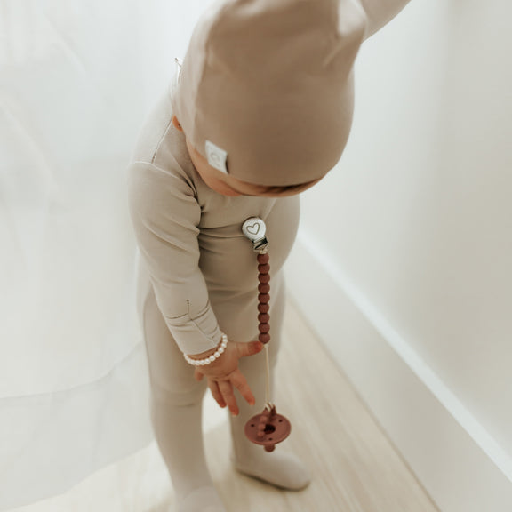 Lulababe Beaded Pacifier Clip – Safe & Stylish by Bleu La La