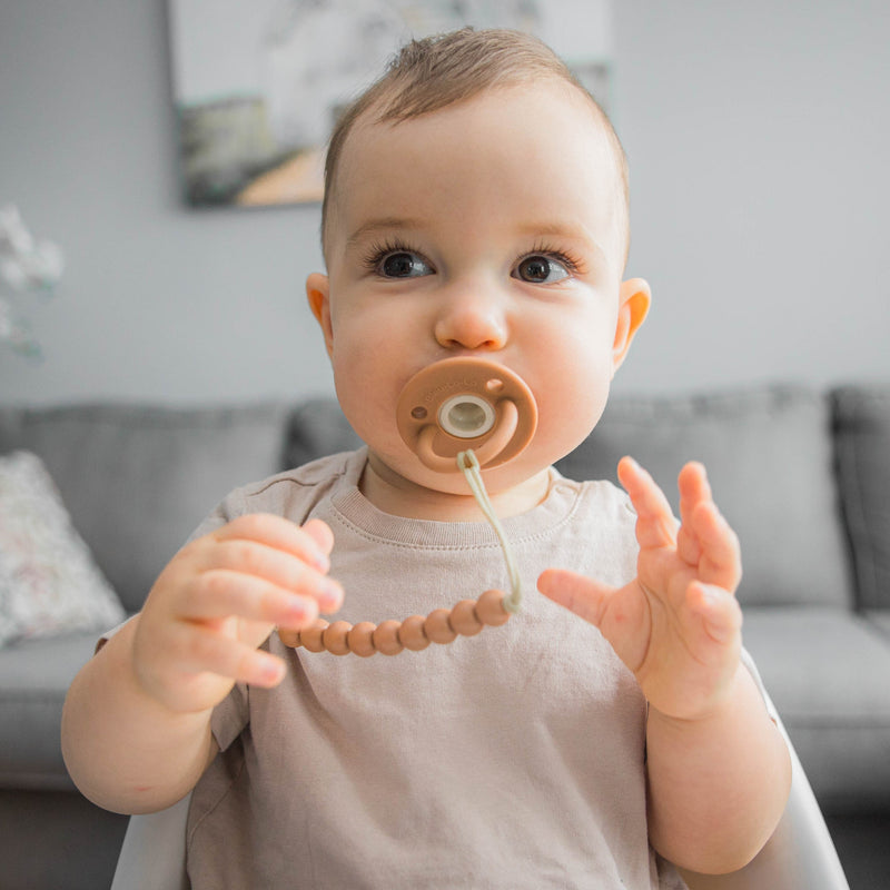Lulababe Beaded Pacifier Clip – Safe & Stylish by Bleu La La