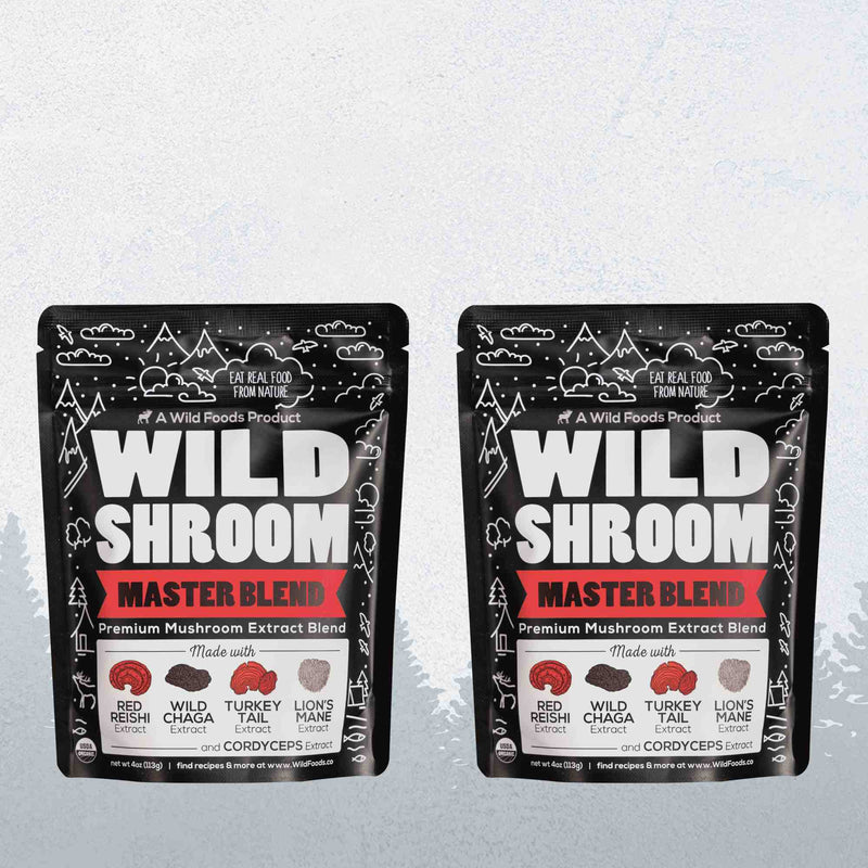 Master Mushroom Blend – Immune & Brain Boosting Super Shrooms by Wild Foods