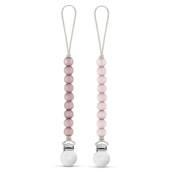 Lulababe Beaded Pacifier Clip – Safe & Stylish by Bleu La La
