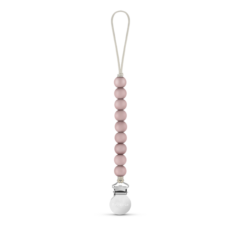 Lulababe Beaded Pacifier Clip – Safe & Stylish by Bleu La La