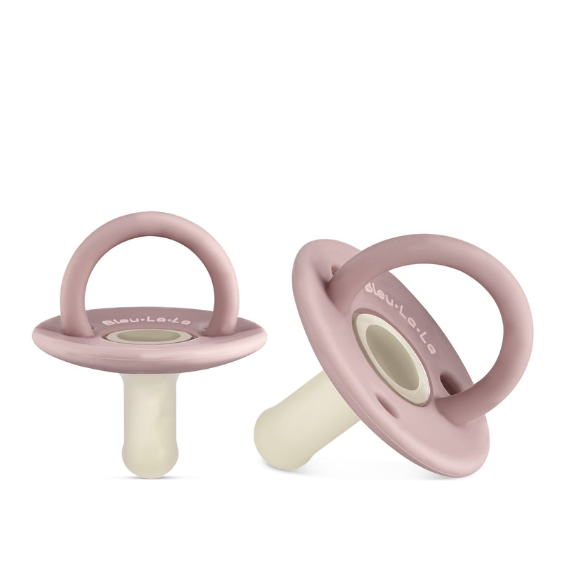 Lulababe 2-Tone Baby Pacifier – Soft & Safe Comfort by Bleu La La