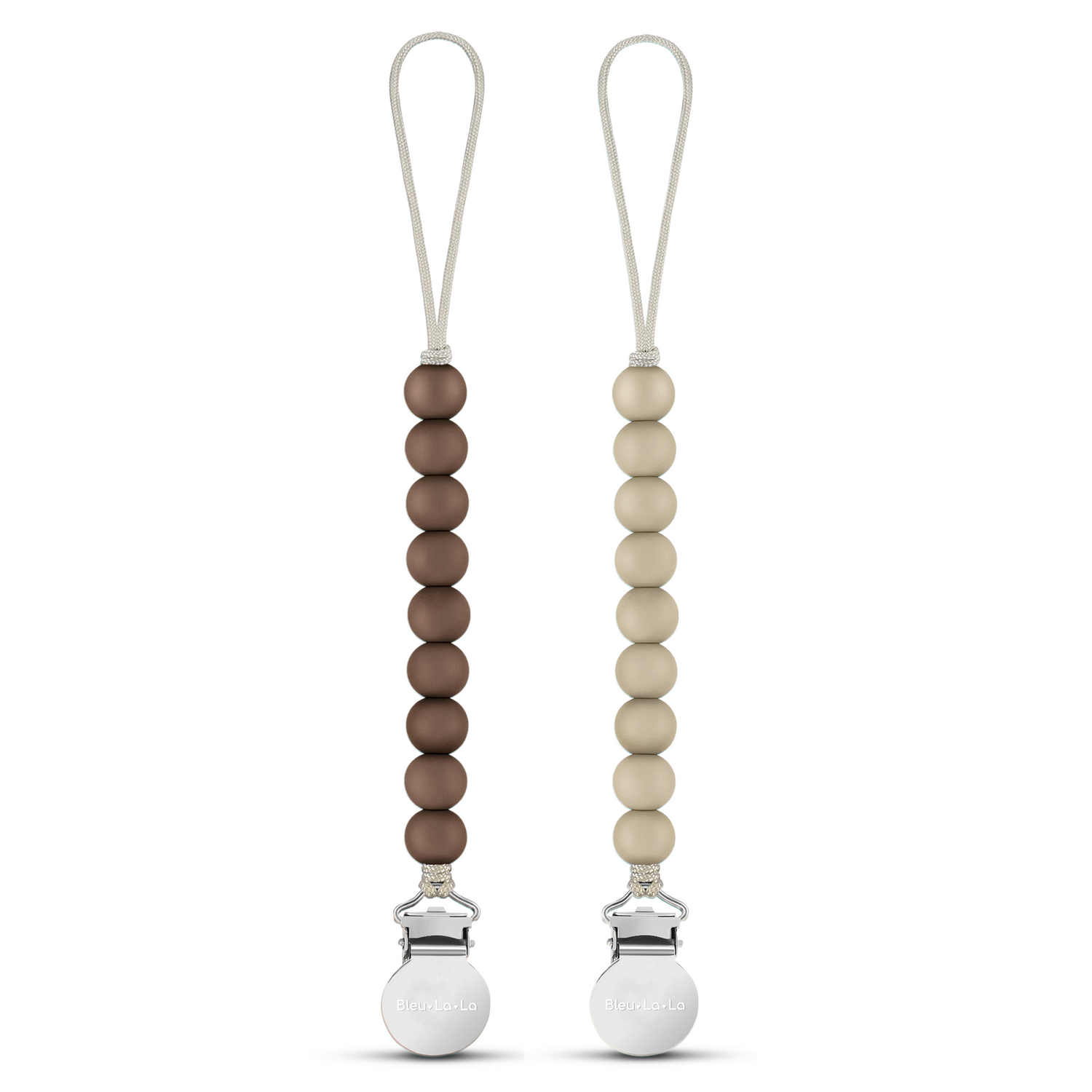 Lulababe Beaded Pacifier Clip – Safe & Stylish by Bleu La La