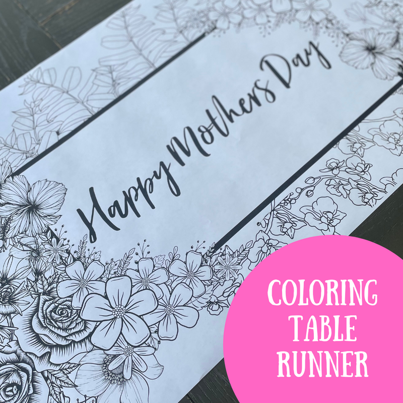 Happy Mother's Day Table Runner