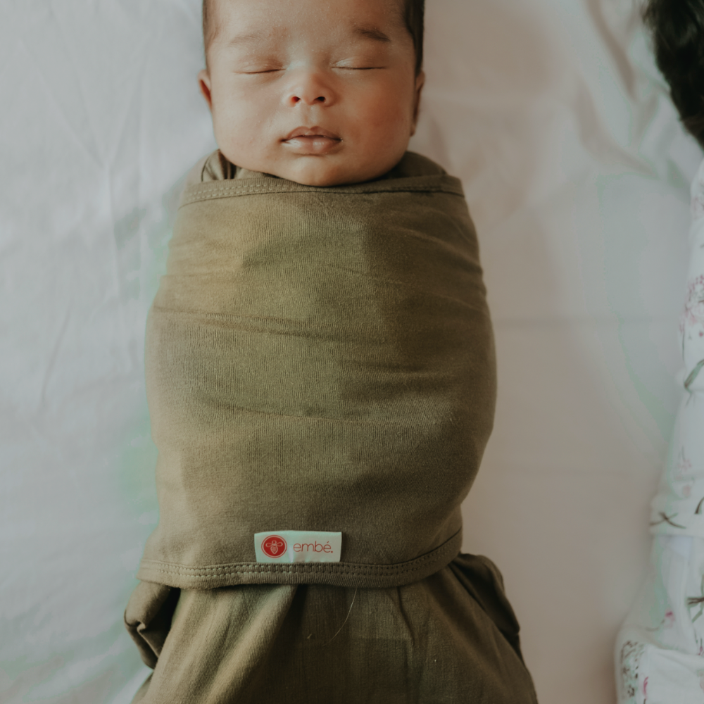 Moss Long Sleeve Starter Baby Swaddle embe