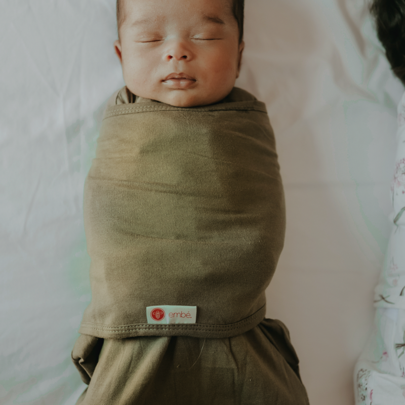Moss Long Sleeve Starter Baby Swaddle embe
