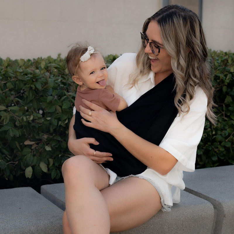 Organic Cotton Baby Carrier – Black by New Native®