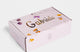 New mom gift box with natural products with Personalized name of the lid - Lizush