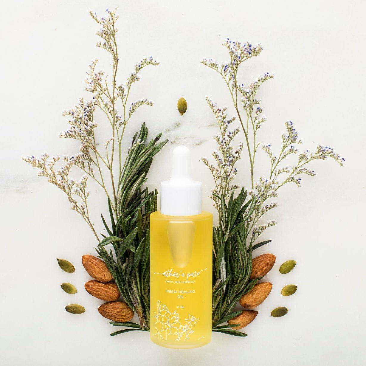 Neem Healing Oil – All-in-One for Skin, Hair & Nails by Athar’a Pure