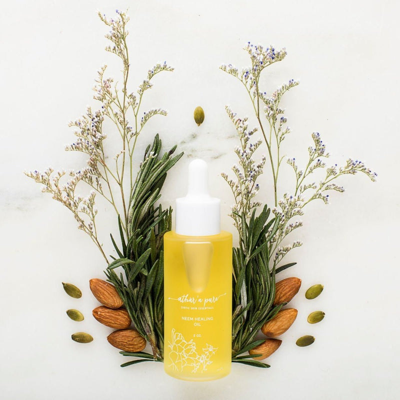 Neem Healing Oil – All-in-One for Skin, Hair & Nails by Athar’a Pure