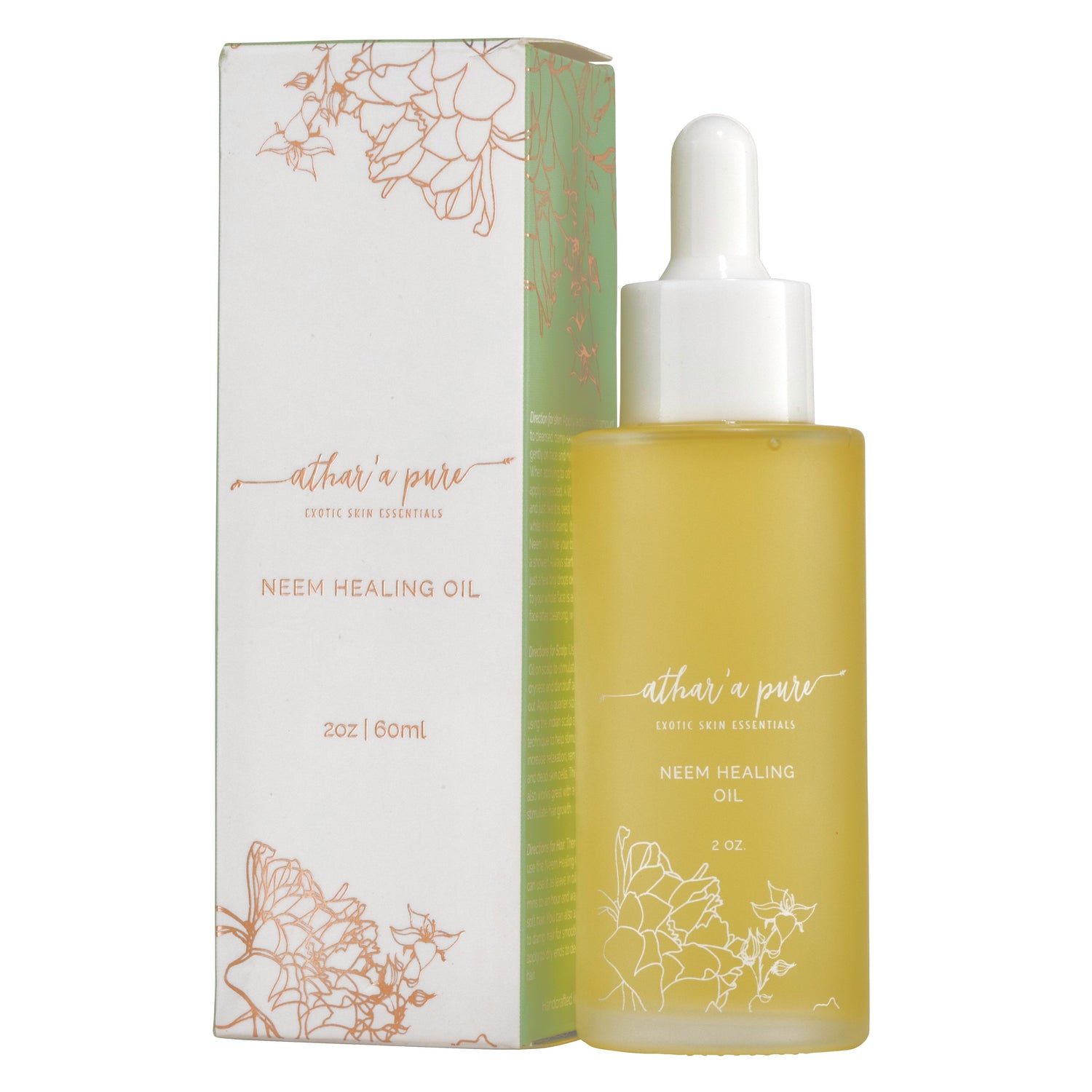 Neem Healing Oil – All-in-One for Skin, Hair & Nails by Athar’a Pure