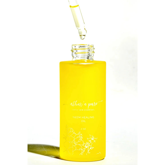 Neem Healing Oil – All-in-One for Skin, Hair & Nails by Athar’a Pure