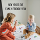 New Year 2025 Coloring Tablecloth