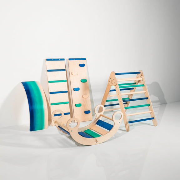 Eco-Friendly Wobble Balance Board – Active Play for Kids & Toddlers by Bunny Hopkins