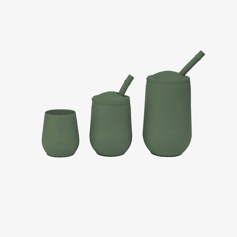 Olive Developmental Cup Set – Smart Sips for Growing Kids by ezpz