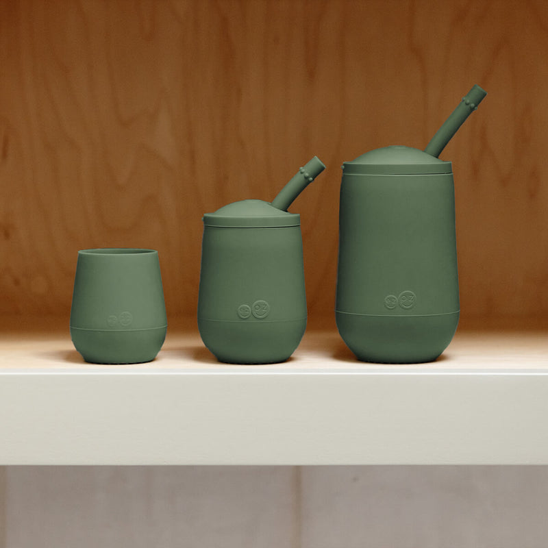 Olive Developmental Cup Set – Smart Sips for Growing Kids by ezpz