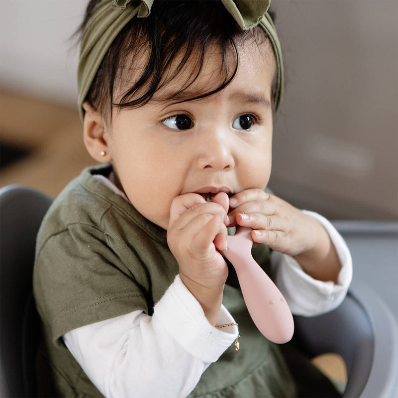 ezpz oral development tools in blush pink / silicone teethers for motor skill development #color_blush / Oral Development Tools – Build Strong Bites & Bright Smiles by ezpz