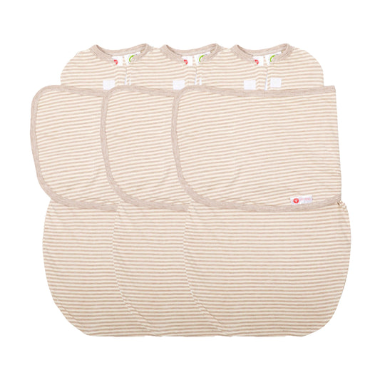 Organic Baby Swaddle Wrap Bundle embe