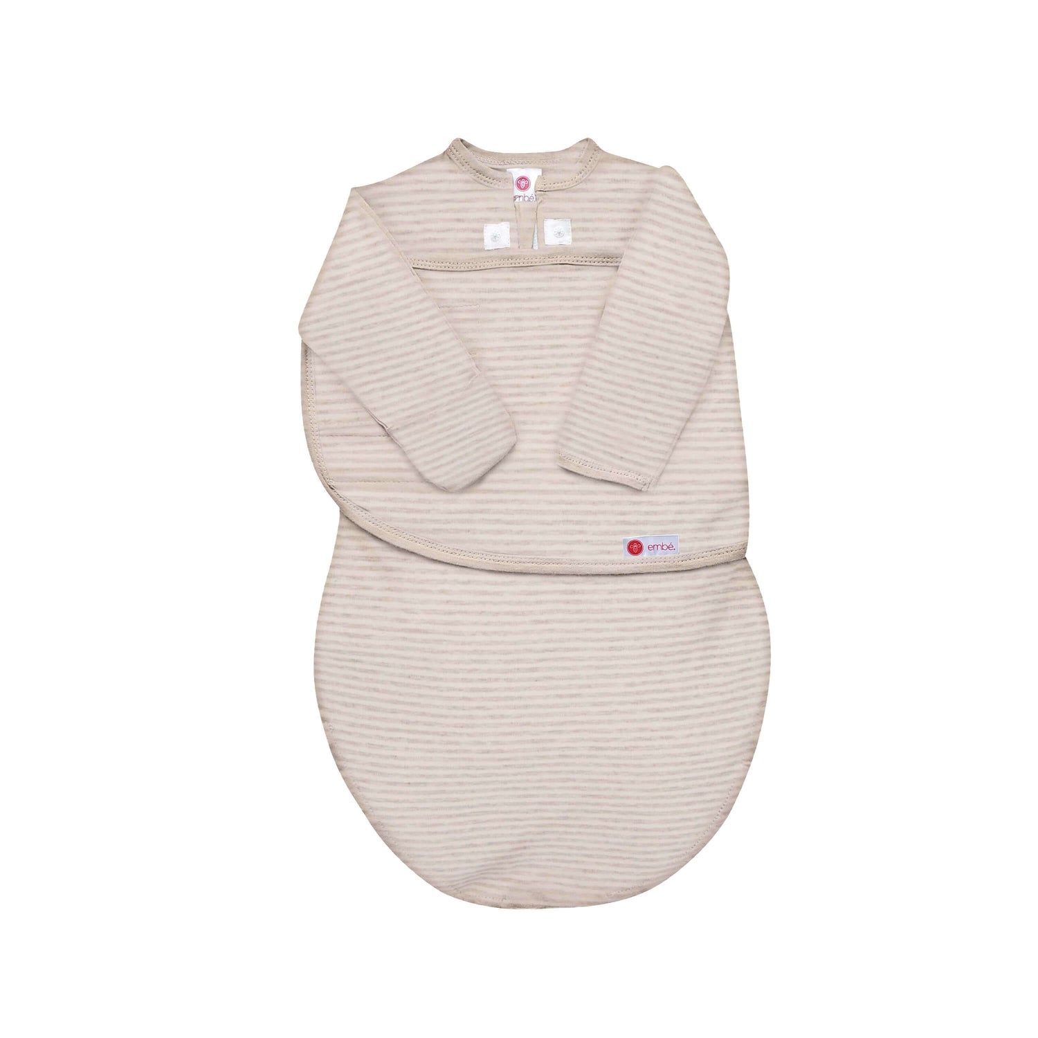 Organic Long Sleeve Starter Baby Swaddle embe