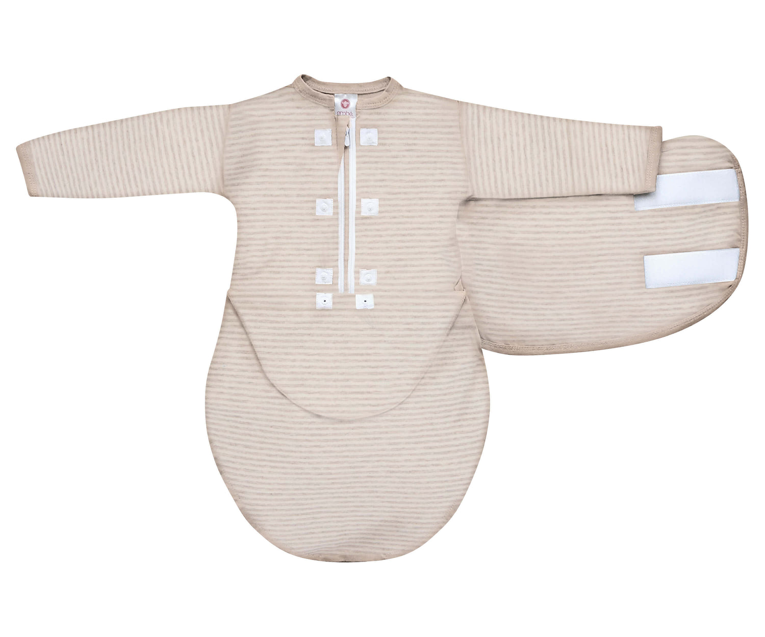 Organic Long Sleeve Starter Baby Swaddle embe