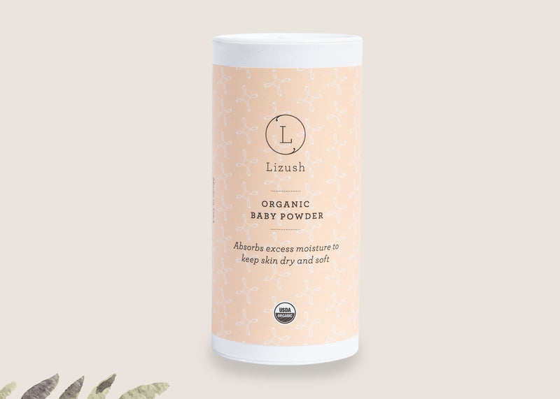 Organic Baby Powder – Talc-Free, Soothing & Safe by Lizush