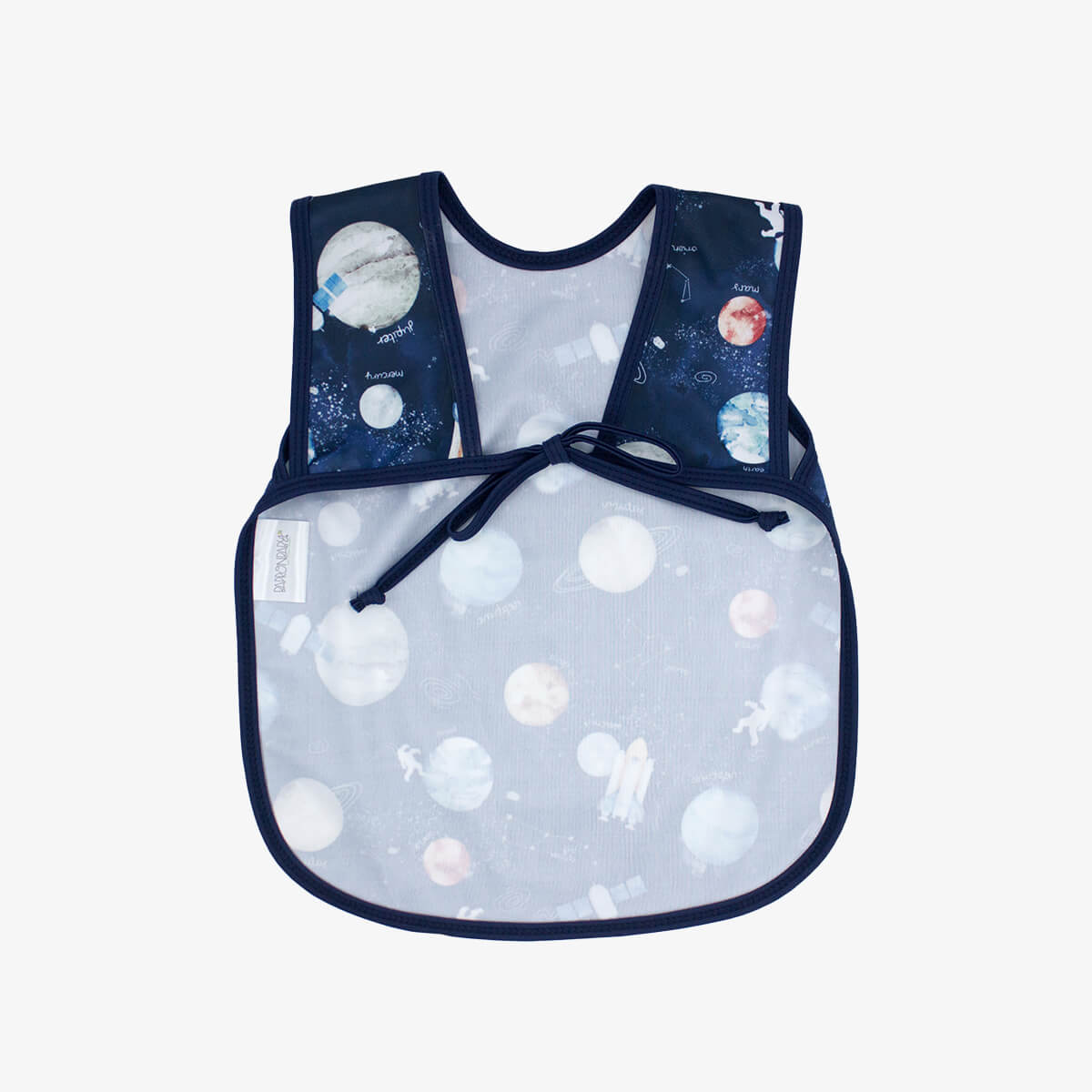 BapronBaby® Bapron in Outer Space / Bib + Apron That Safely Ties Around the Body