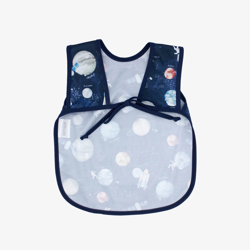 BapronBaby® Bapron in Outer Space / Bib + Apron That Safely Ties Around the Body
