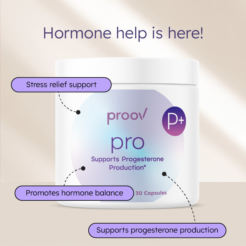 Proov Pro – Herbal Progesterone Support for a Healthy Cycle