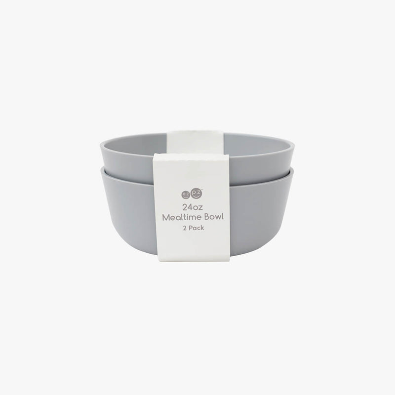 24oz Mealtime Bowls (2-Pack) – Kid-Safe Dinnerware by ezpz