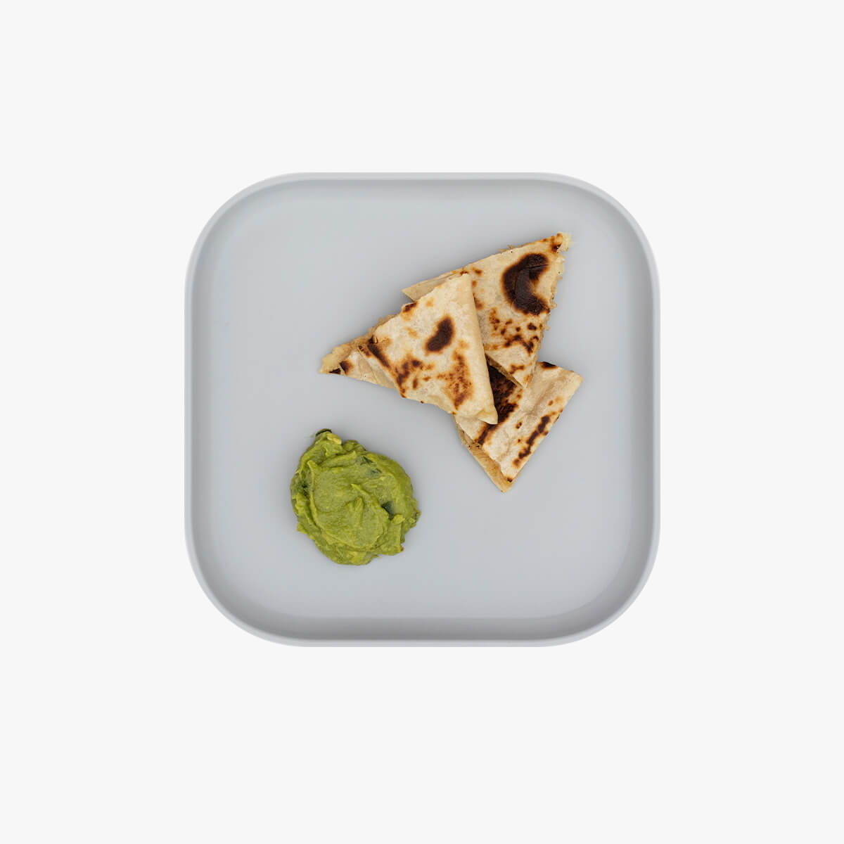 Pewter Mealtime Plates (2-Pack) – Safe, Stylish Kids Tableware by ezpz