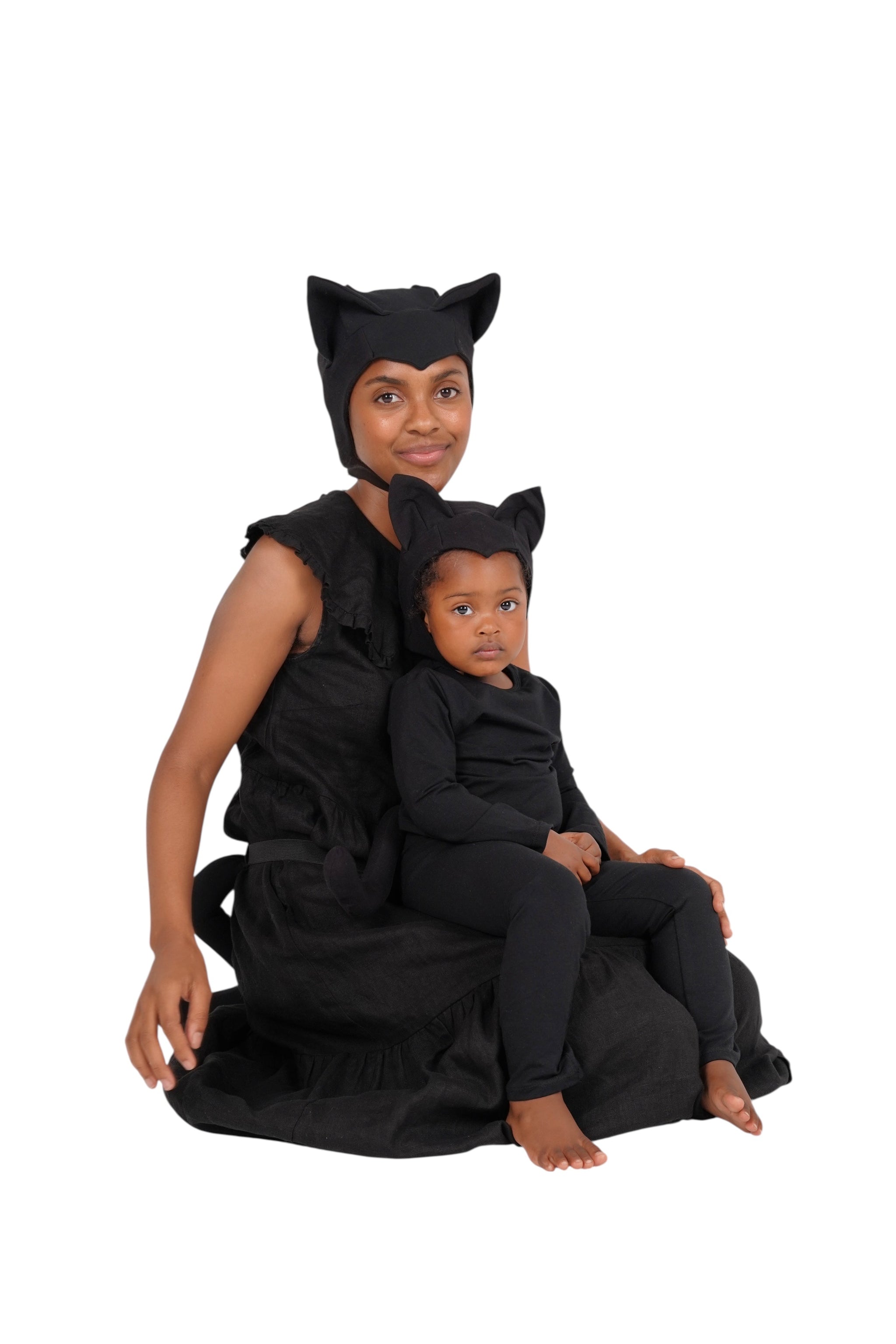 Adult Cat Hat and Tail – Cozy Costume Accessory