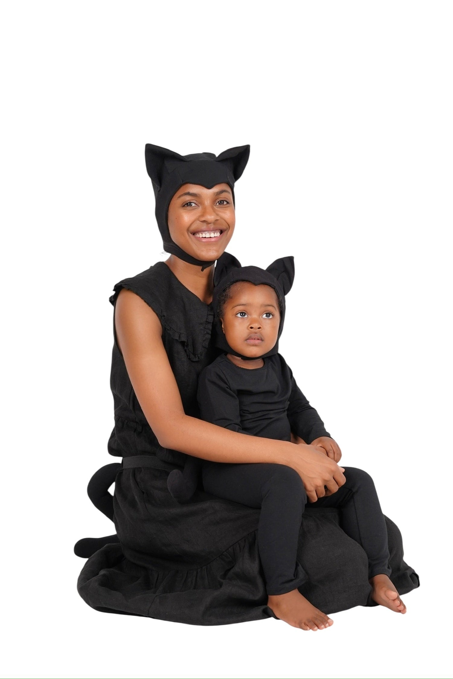Adult Cat Hat and Tail – Cozy Costume Accessory