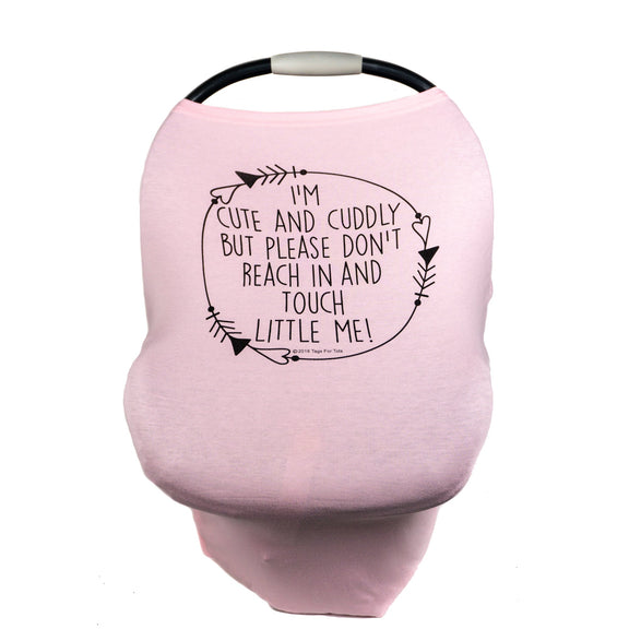 Pink Car Seat 5-in-1 Multifunctional Cover Milk Snob