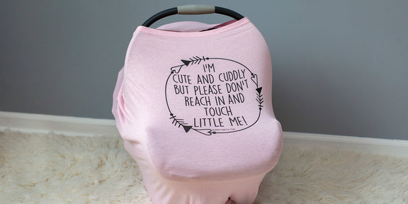 Pink Car Seat 5-in-1 Multifunctional Cover Milk Snob