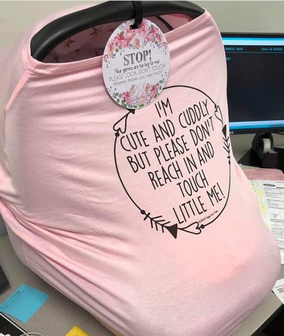 Pink Car Seat 5-in-1 Multifunctional Cover Milk Snob
