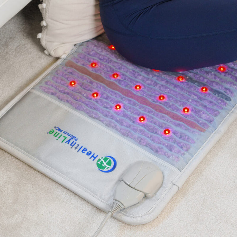 The Platinum Series PEMF Infrared Heating Mat enabling control over frequency