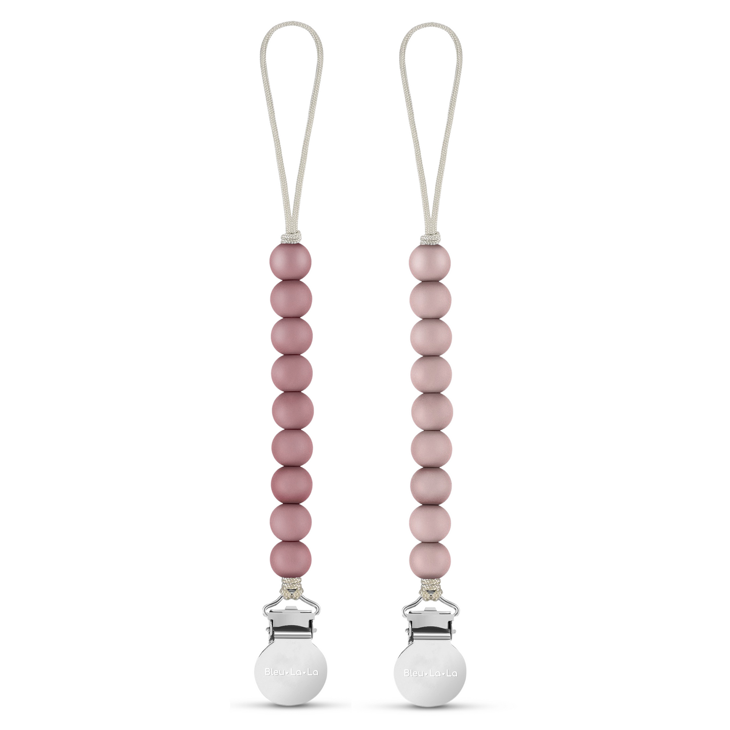 Lulababe Beaded Pacifier Clip – Safe & Stylish by Bleu La La