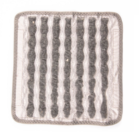 Portable Heated Gemstone Pad suitable for use on the go or at home