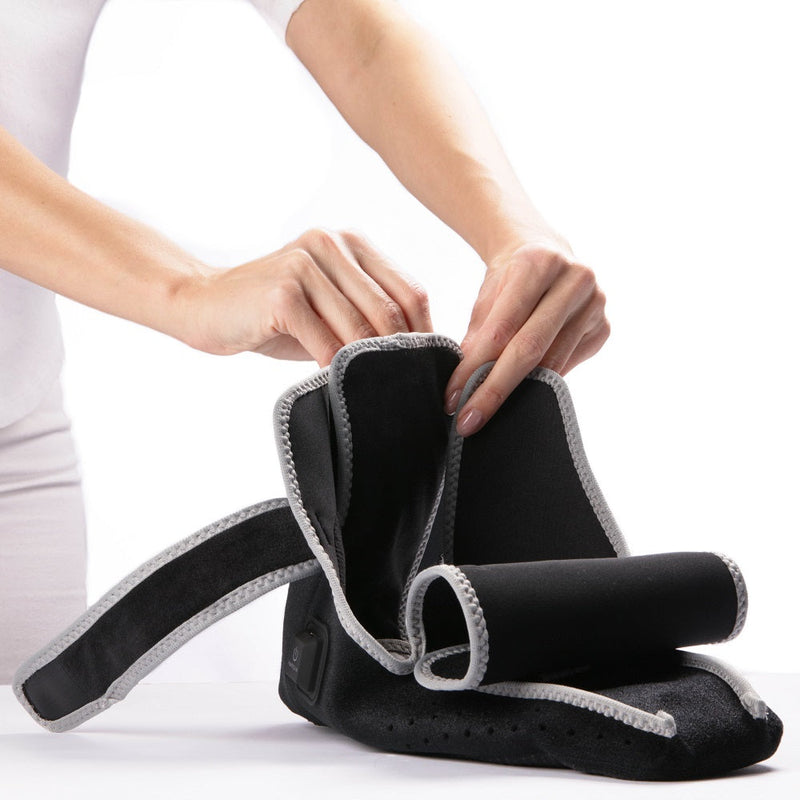 Portable Foot Heated Gemstone Pad with Far Infrared Technology for Pain Relief