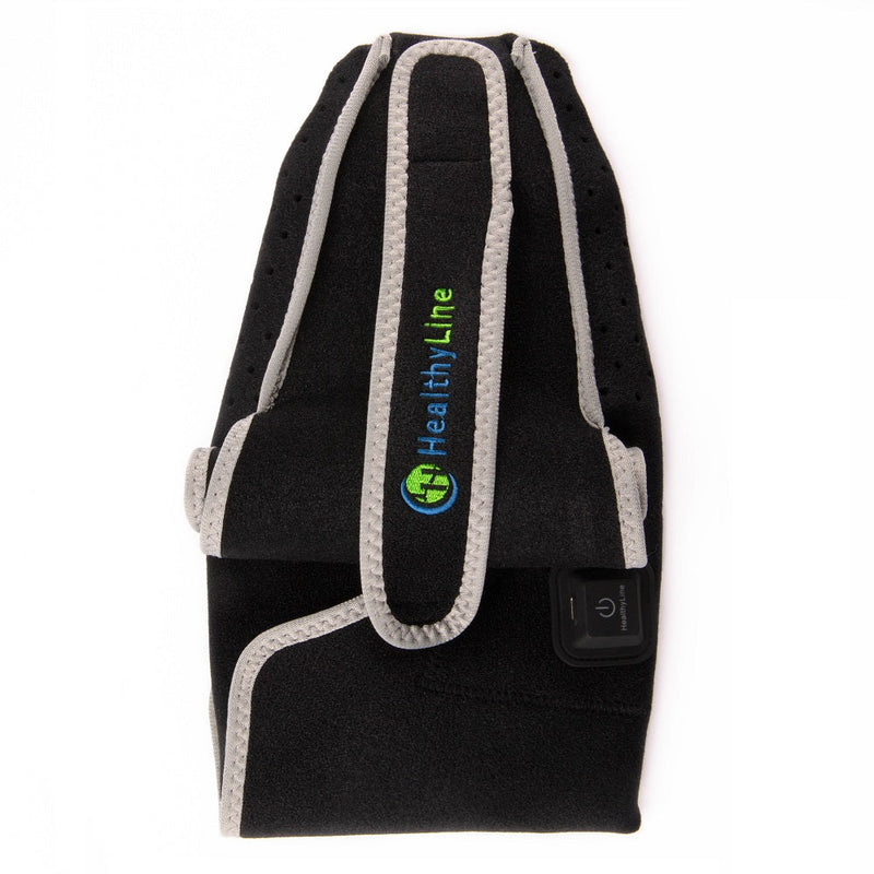 Portable foot heated gemstone pad to soothe and relax tired feet