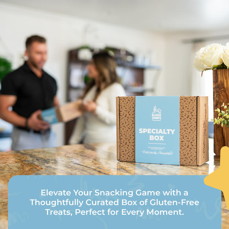 Premium Gluten Free Variety Sampler Snack Treats by Bunny James Boxes