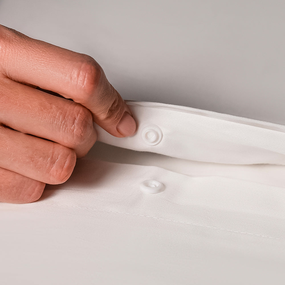 Enjoy the benefits of the Pure Cotton Duvet Cover for a restful night's sleep