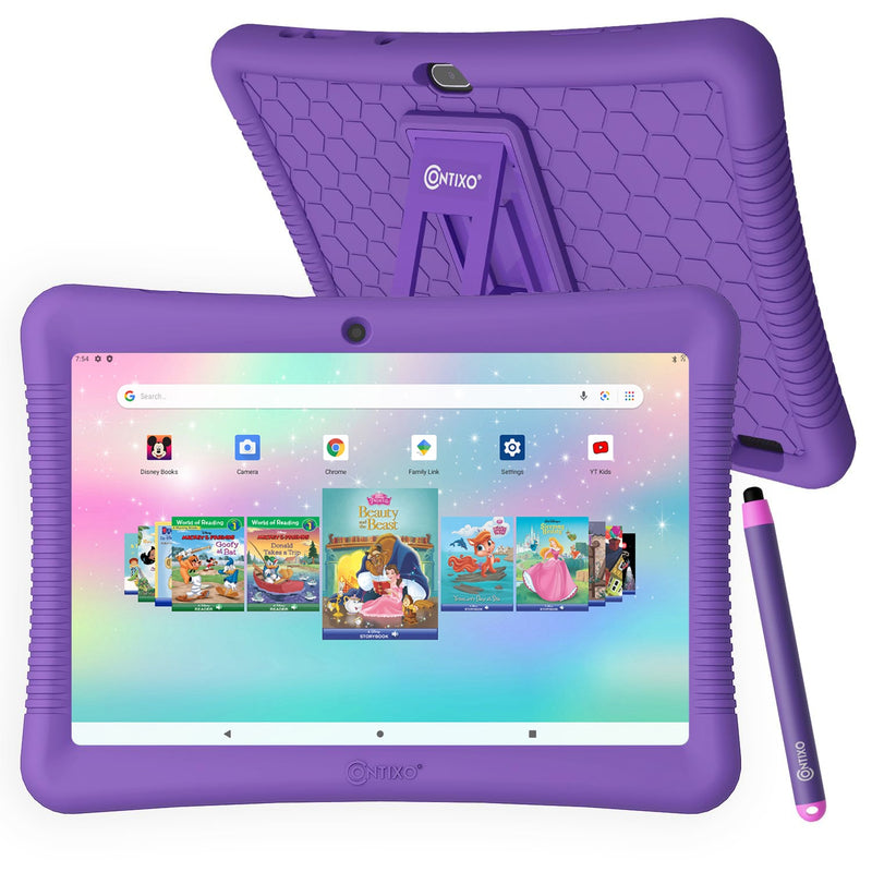 Contixo K102 10″ Kids Learning Tablet with Disney Stories