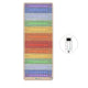 The Rainbow Chakra Series PEMF Infrared Heating Mats providing therapeutic energy and warmth