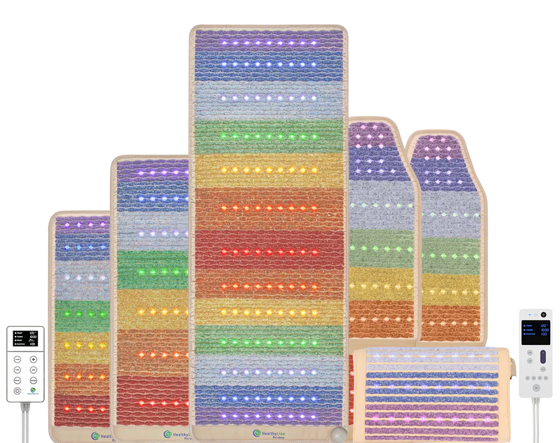 Rainbow Chakra Series – PEMF Far Infrared Heating Mats