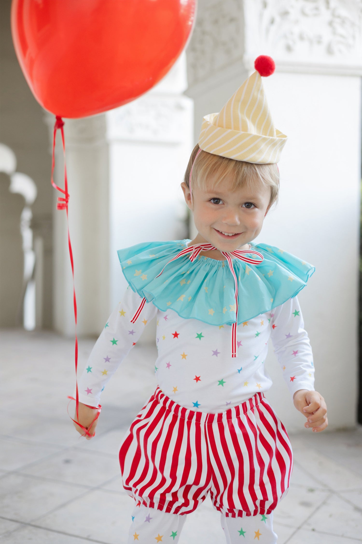 Adorable clown costume for babies and kids, cute clown costume, circus costumes for kids, Halloween costume for baby , Rainbow Stars Clown Costume – Baby / Kids’ Dress Up & Pretend Play Band of the Wild